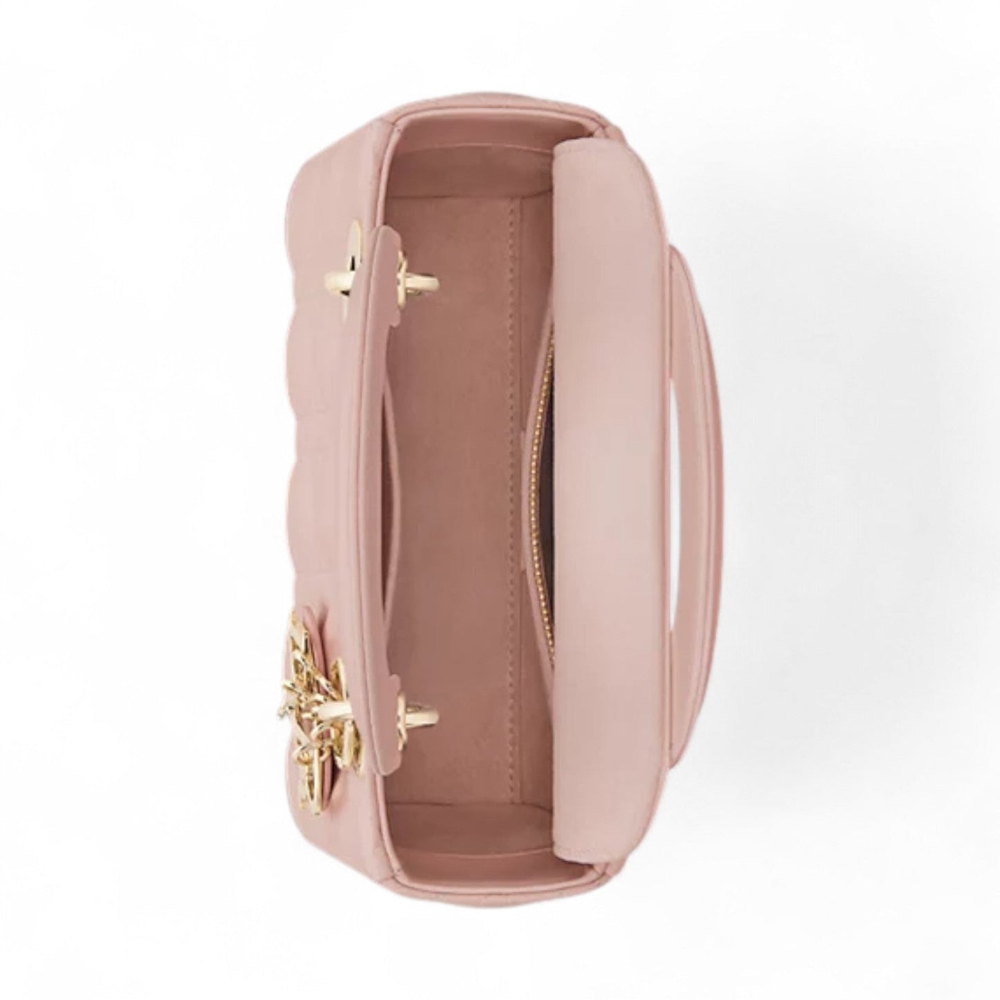 DIOR SMALL LADY LIGHT PINK BAG