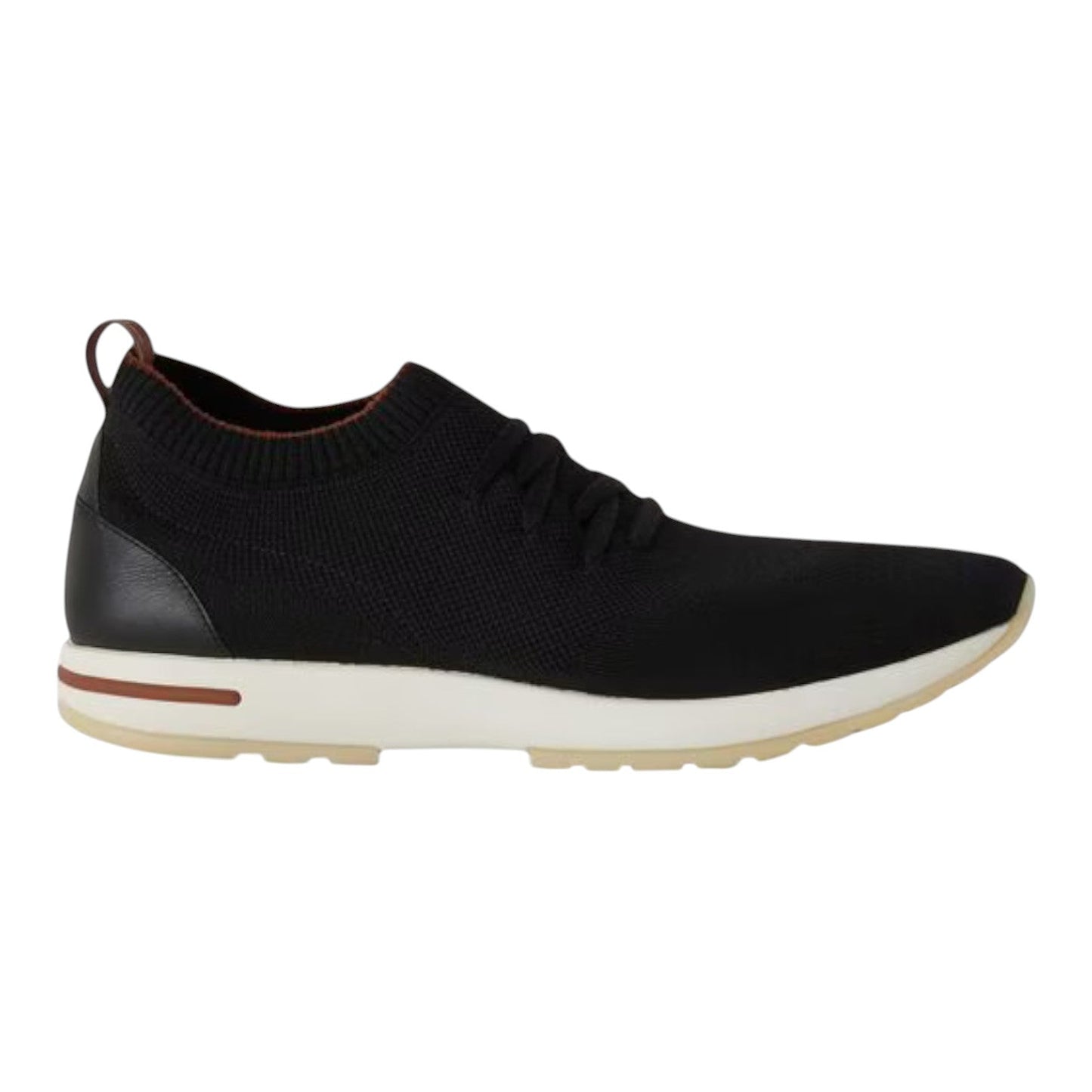 LORO PIANA 360 LP FLEXY WALK MEN BLACK SNEAKER