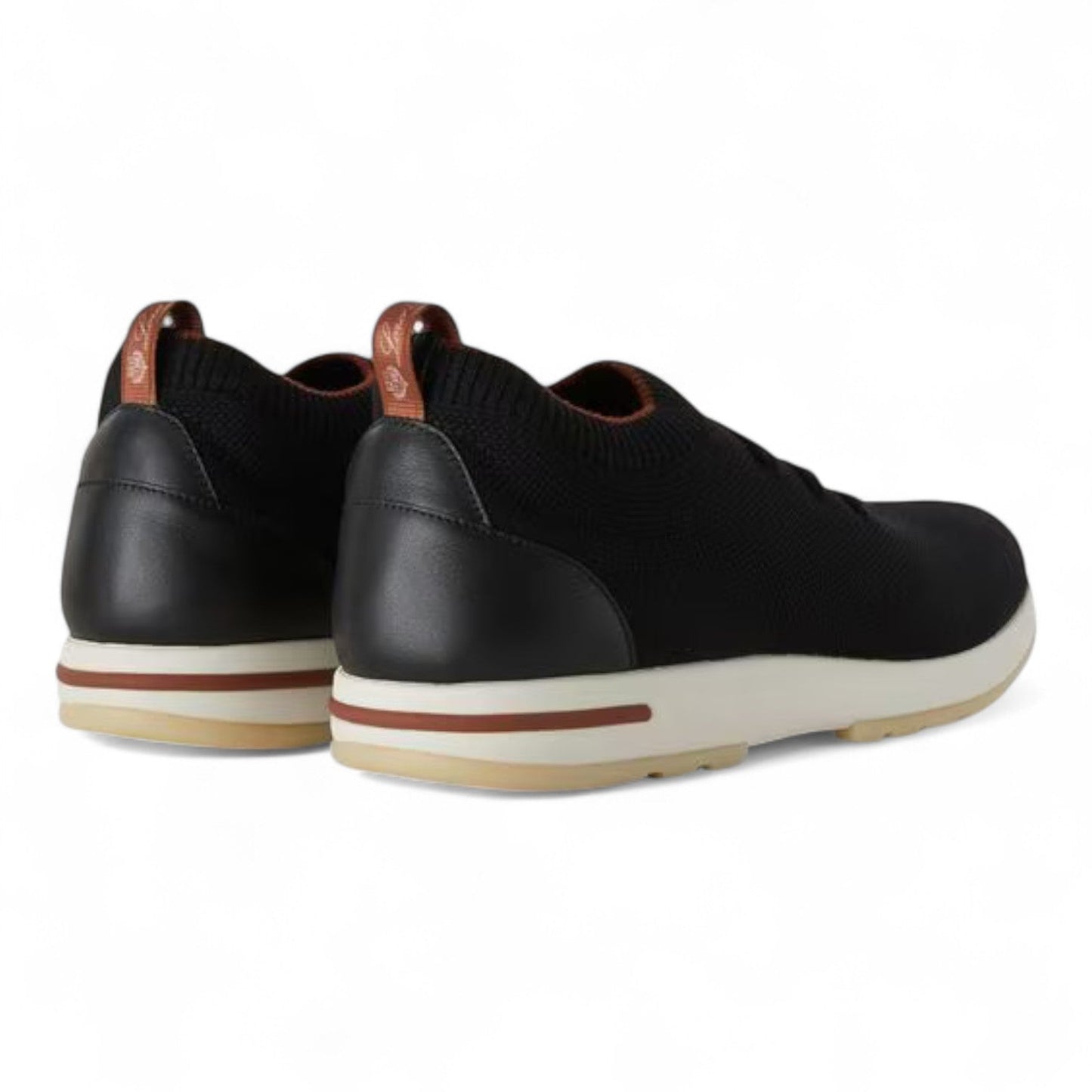 LORO PIANA 360 LP FLEXY WALK MEN BLACK SNEAKER