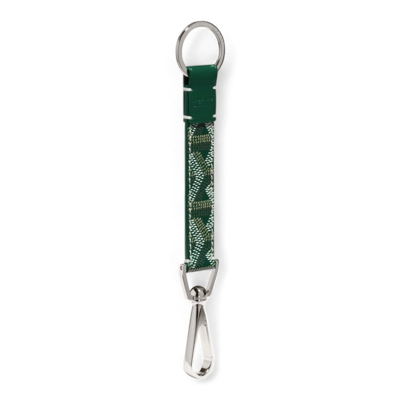 GOYARD MOUSQUETON GREEN KEY RING