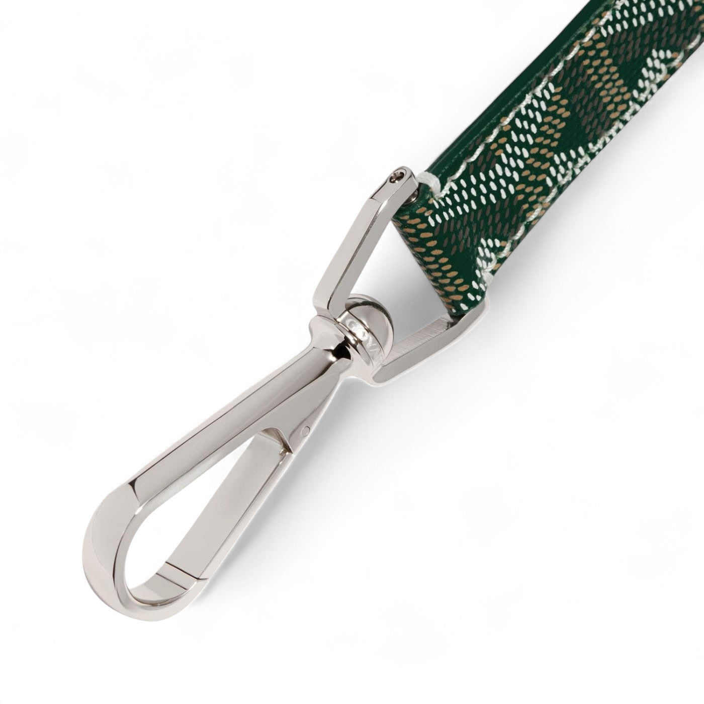 GOYARD MOUSQUETON GREEN KEY RING