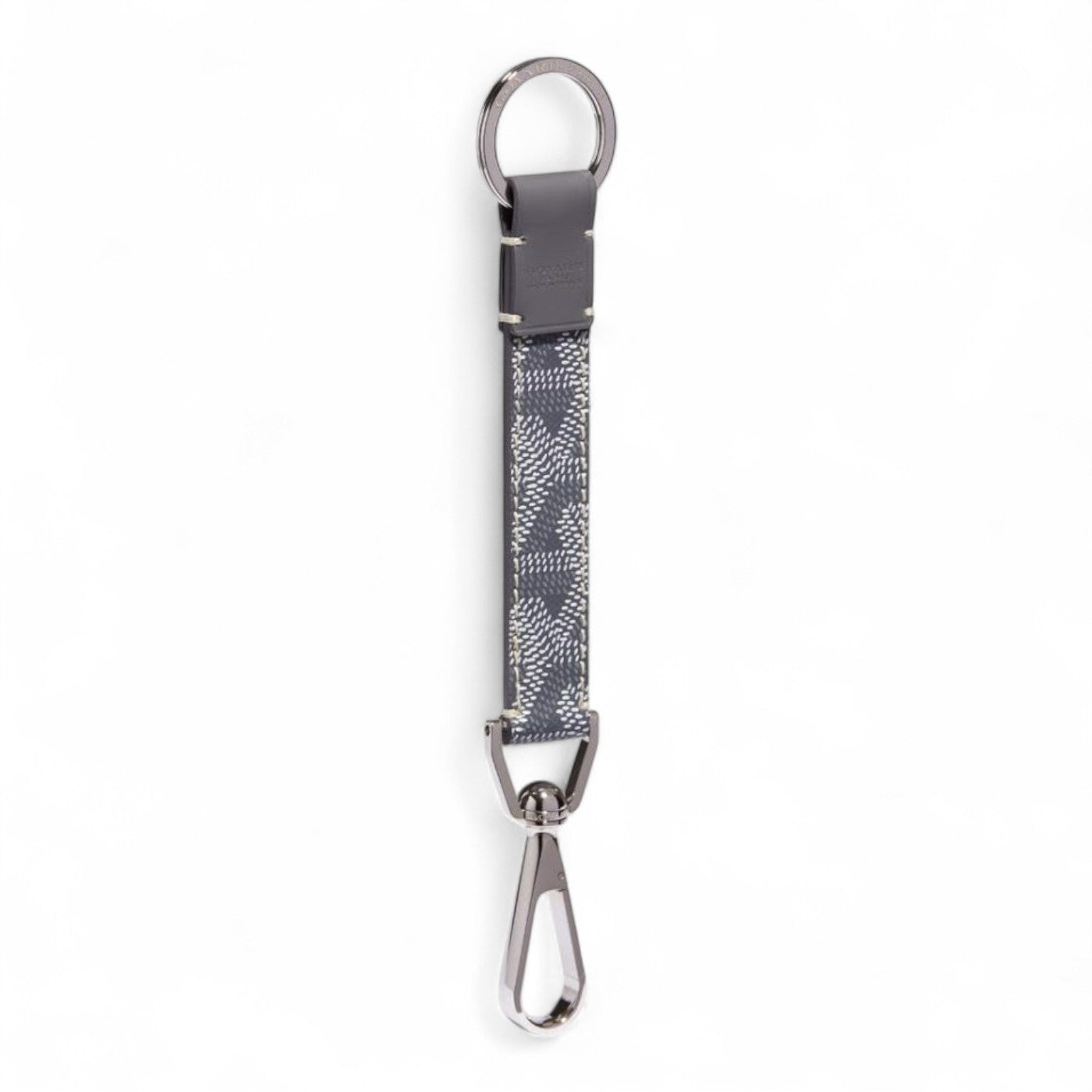 GOYARD MOUSQUETON GREY KEY RING