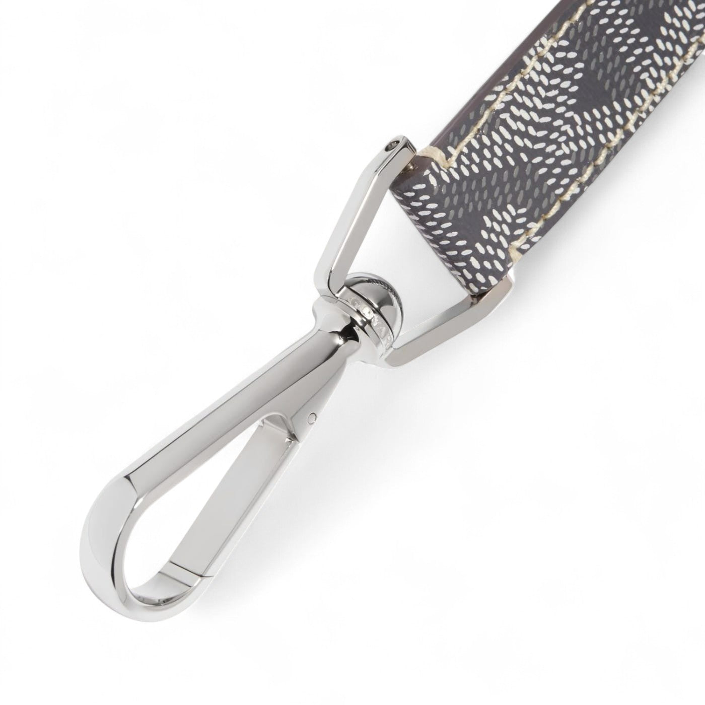 GOYARD MOUSQUETON GREY KEY RING