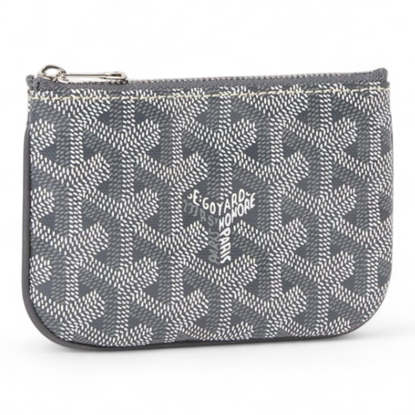 GOYARD SÉNAT NANO GREY KEY POUCH