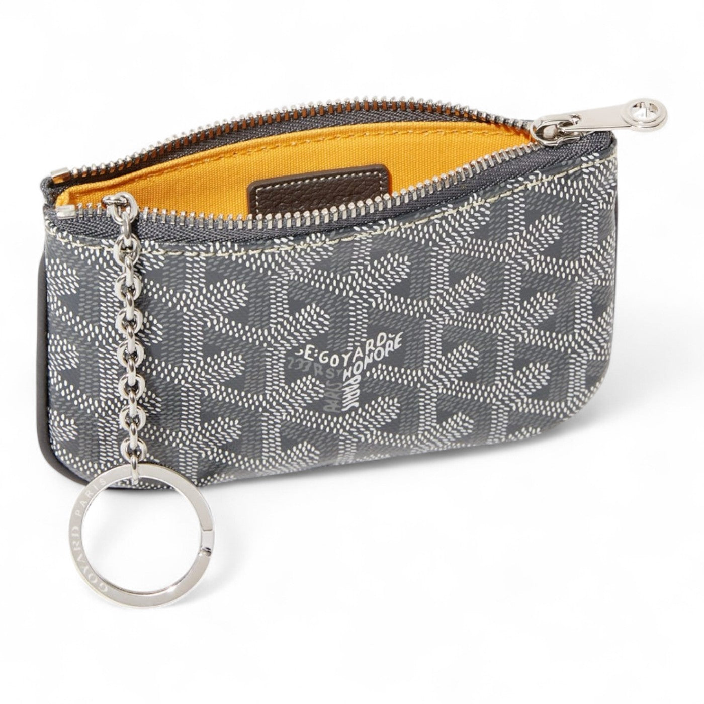 GOYARD SÉNAT NANO GREY KEY POUCH