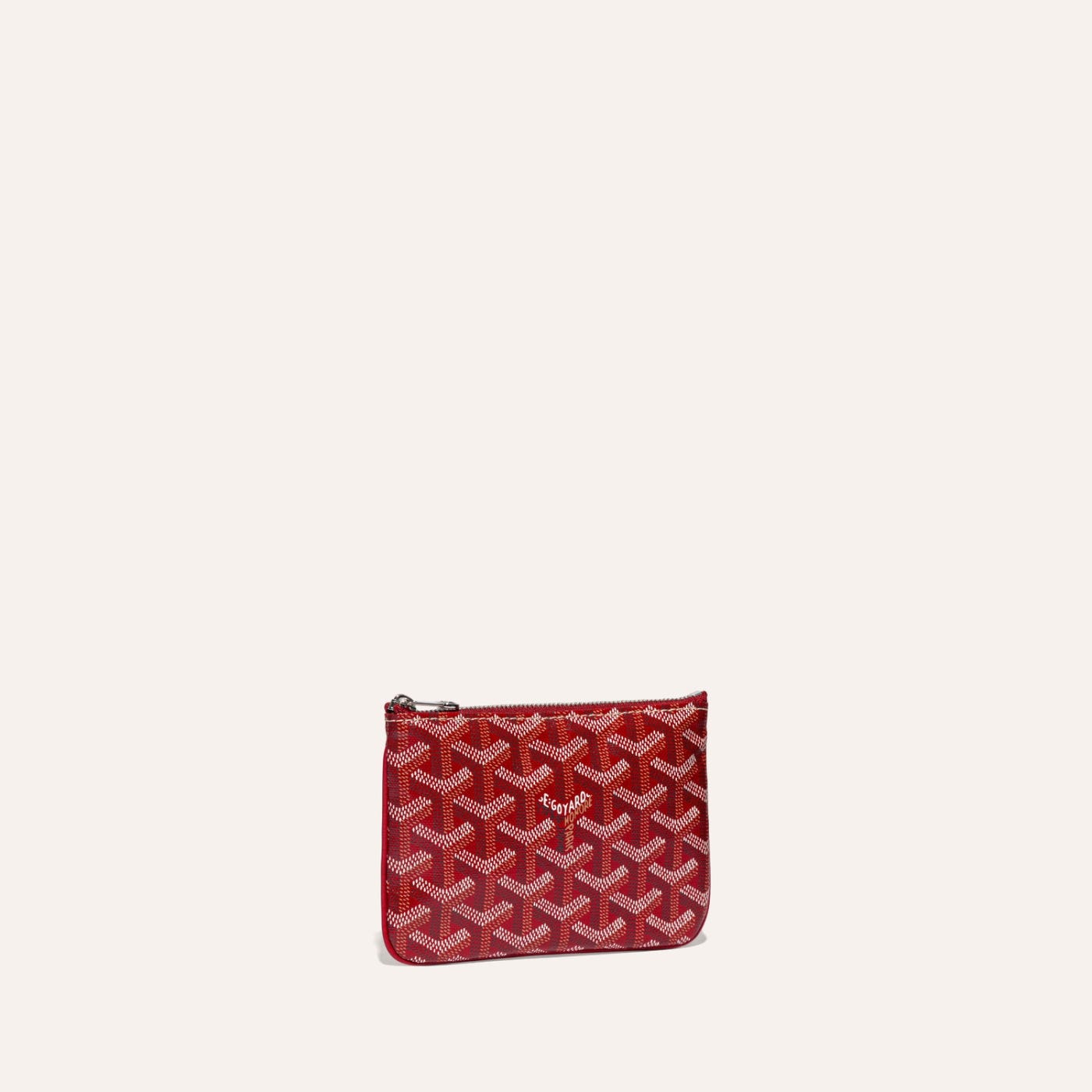 GOYARD SÉNAT MINI RED POUCH