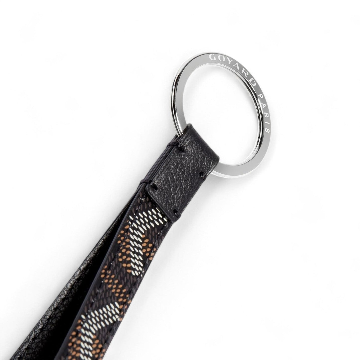 GOYARD SESAME BLACK KEY RING