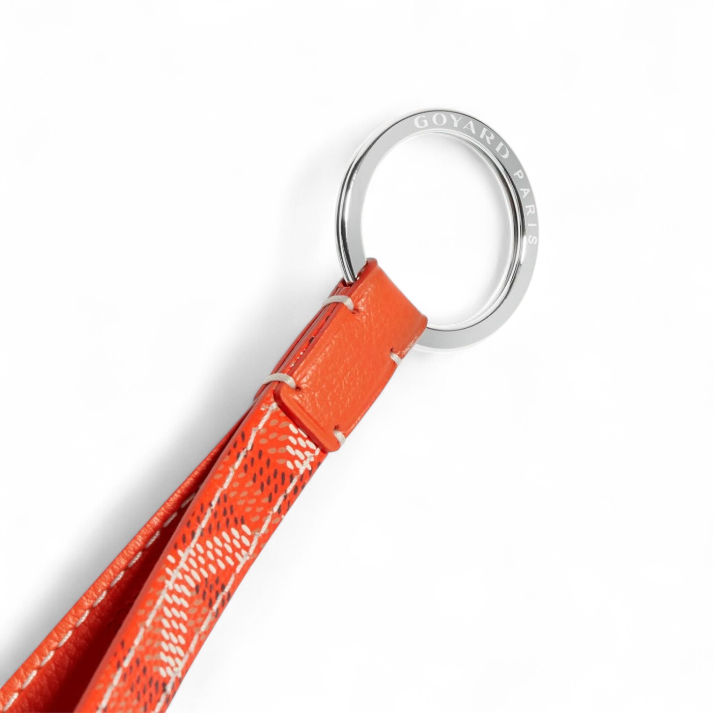 GOYARD SESAME ORANGE KEY RING