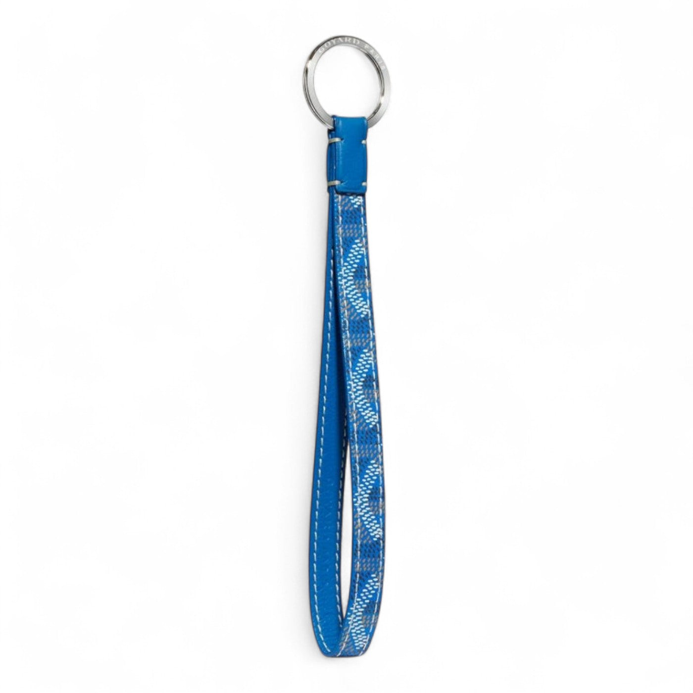 GOYARD SESAME BLUE KEY RING