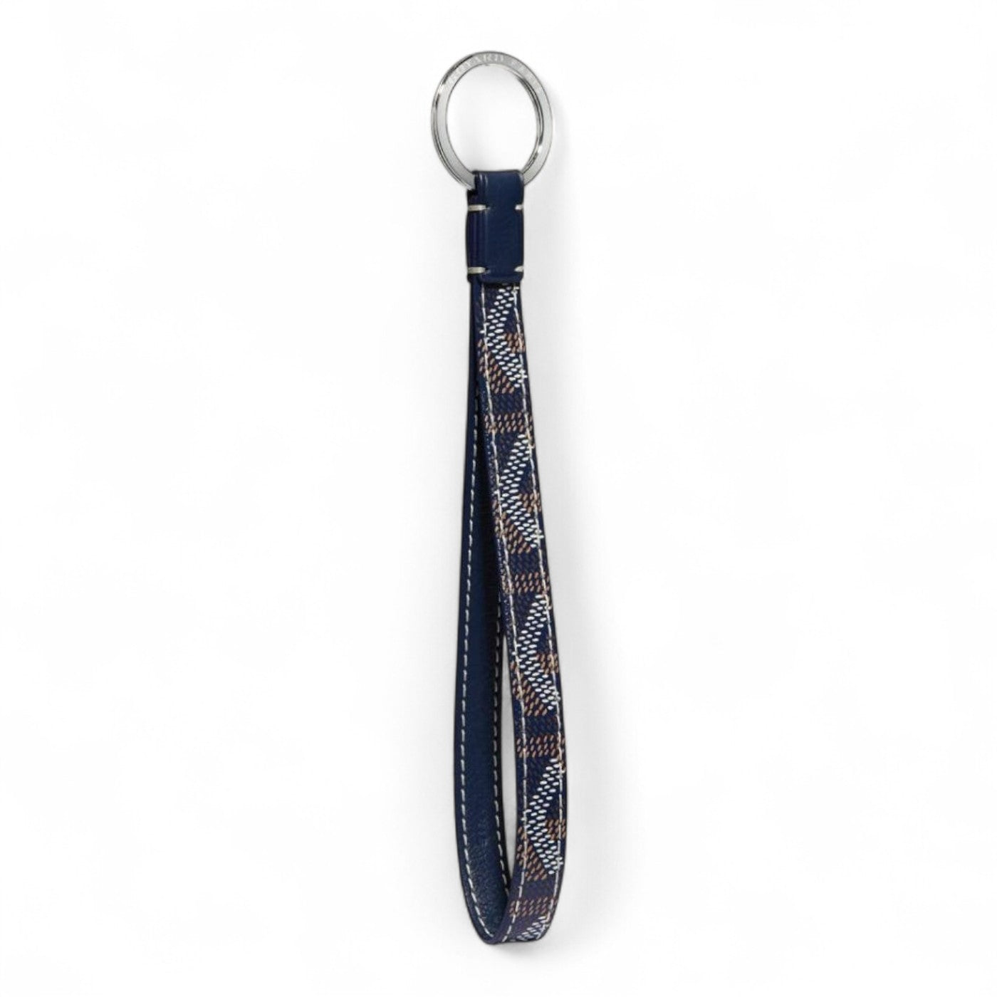 GOYARD SESAME NAVY BLUE KEY RING