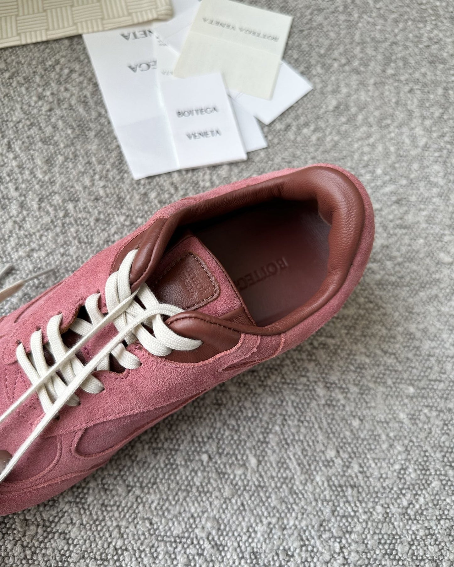 BOTTEGA VENETA PINK ORBIT FLASH WOMEN SNEAKERS