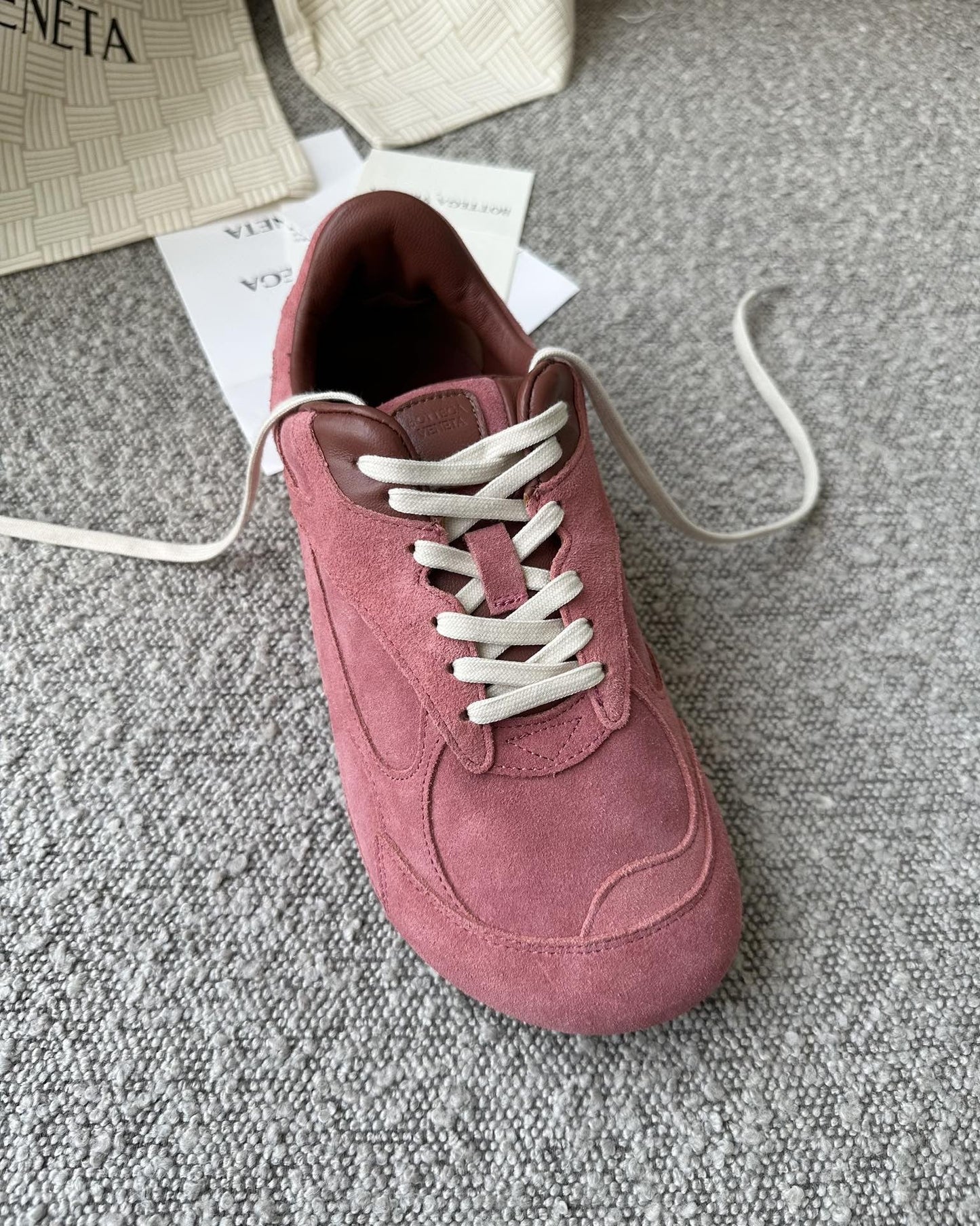 BOTTEGA VENETA PINK ORBIT FLASH WOMEN SNEAKERS