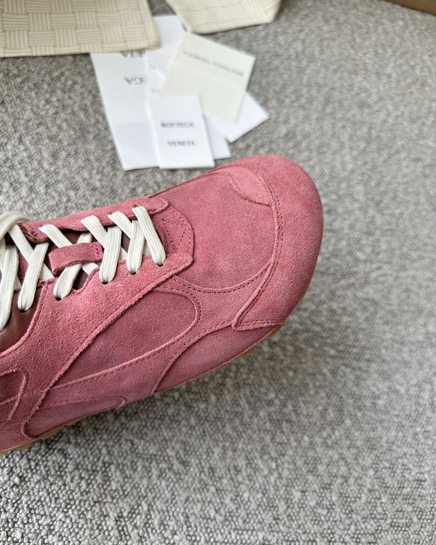 BOTTEGA VENETA PINK ORBIT FLASH WOMEN SNEAKERS