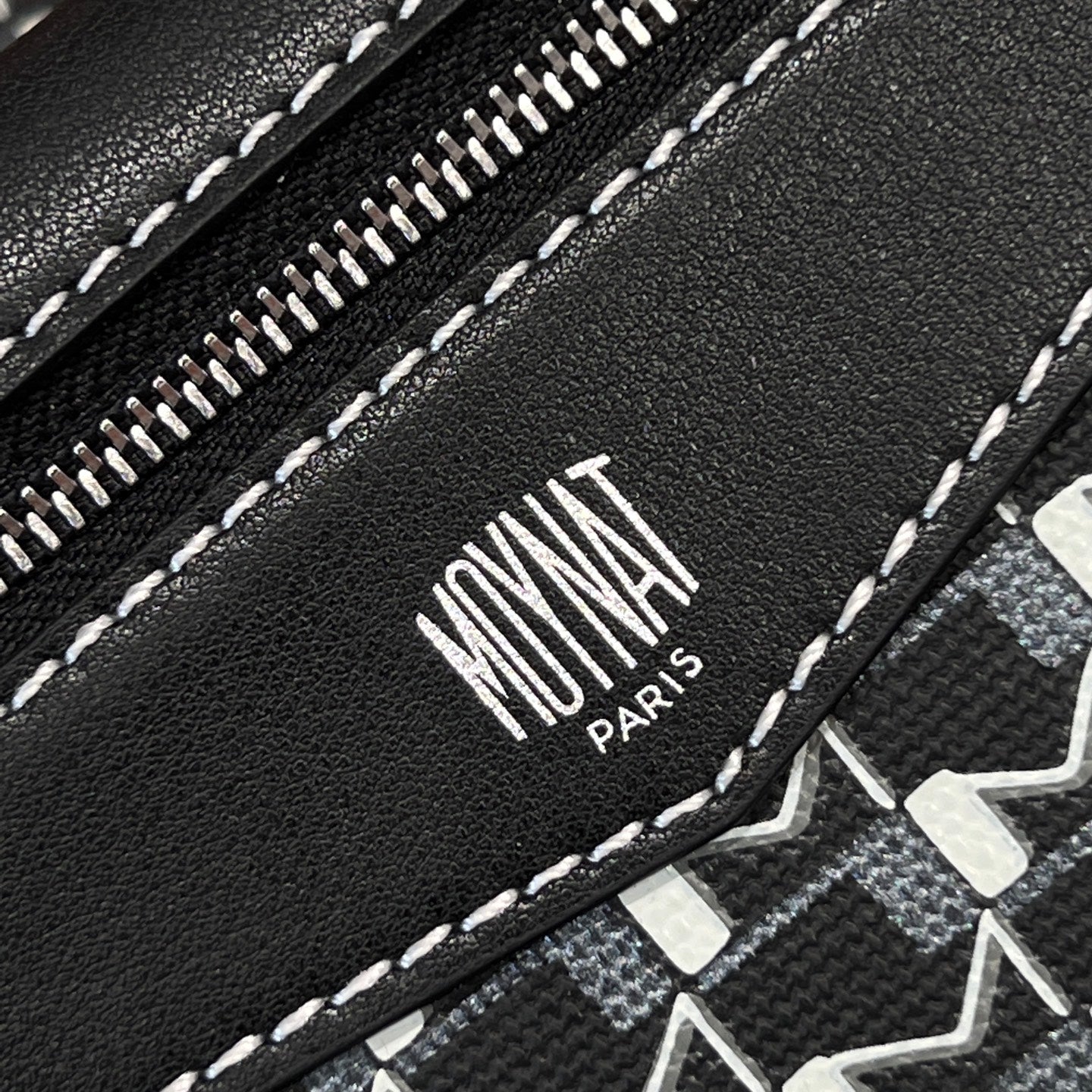 MOYNAT M CANVAS TOTE BLACK BAG GM