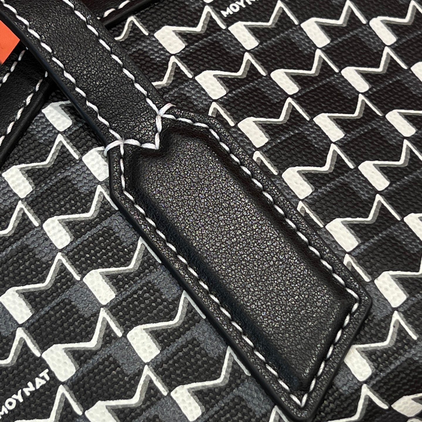 MOYNAT M CANVAS TOTE BLACK BAG GM