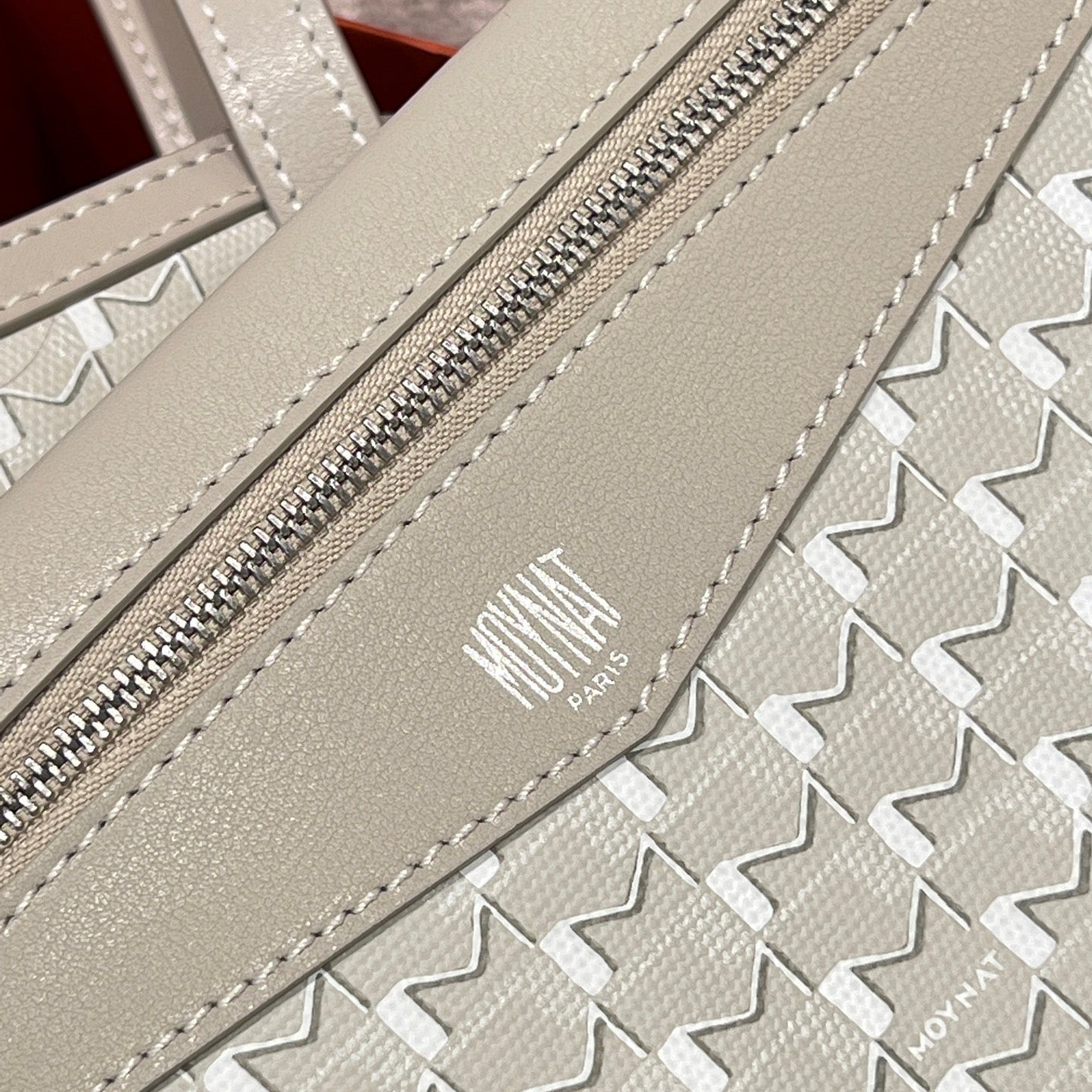 MOYNAT M CANVAS TOTE GREY BAG GM