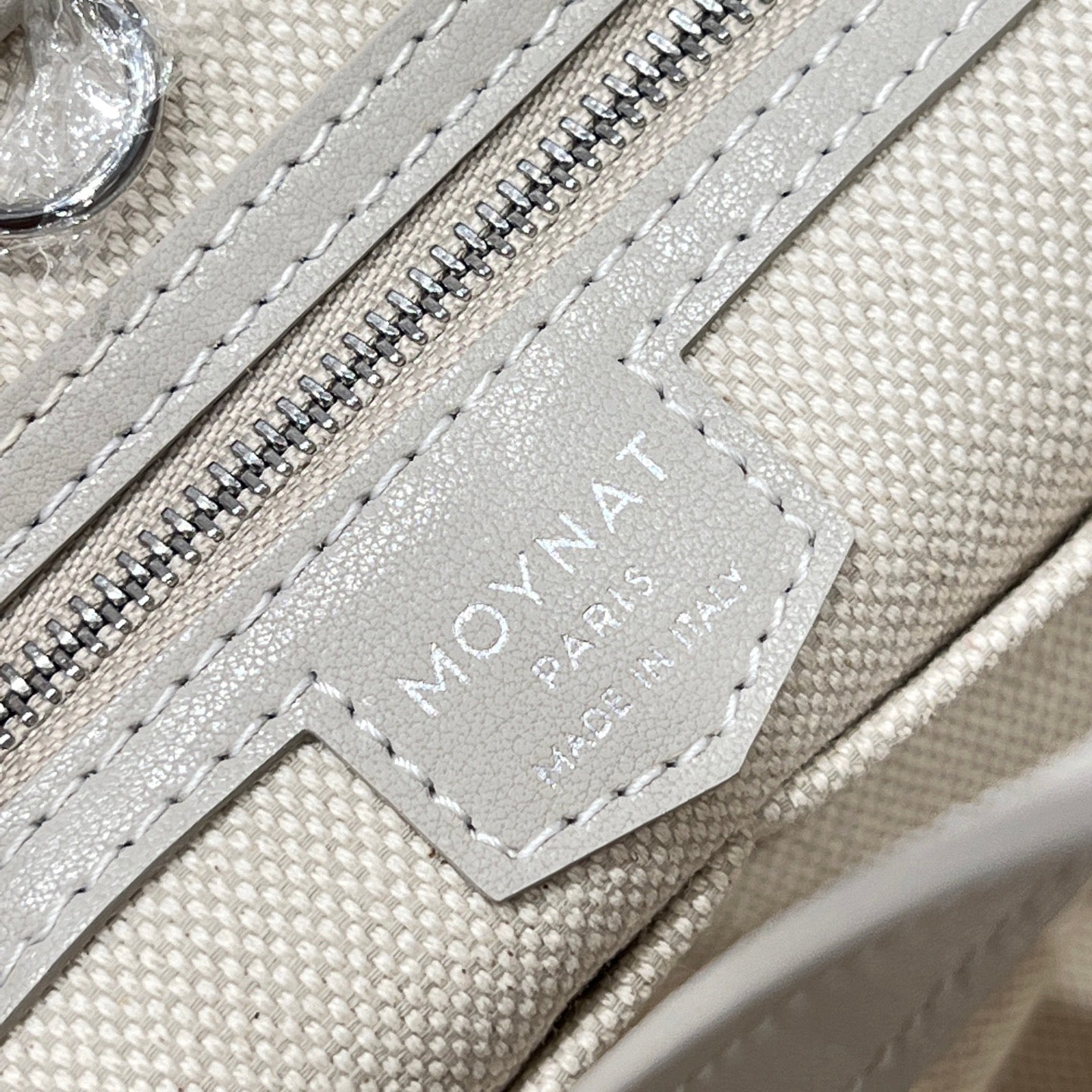 MOYNAT M CANVAS TOTE GREY BAG GM