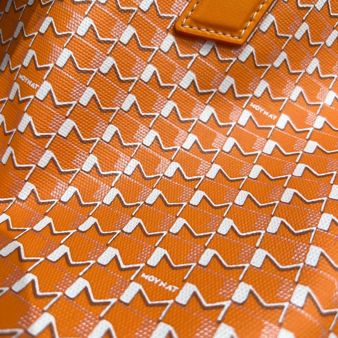 MOYNAT M CANVAS TOTE ORANGE BAG GM