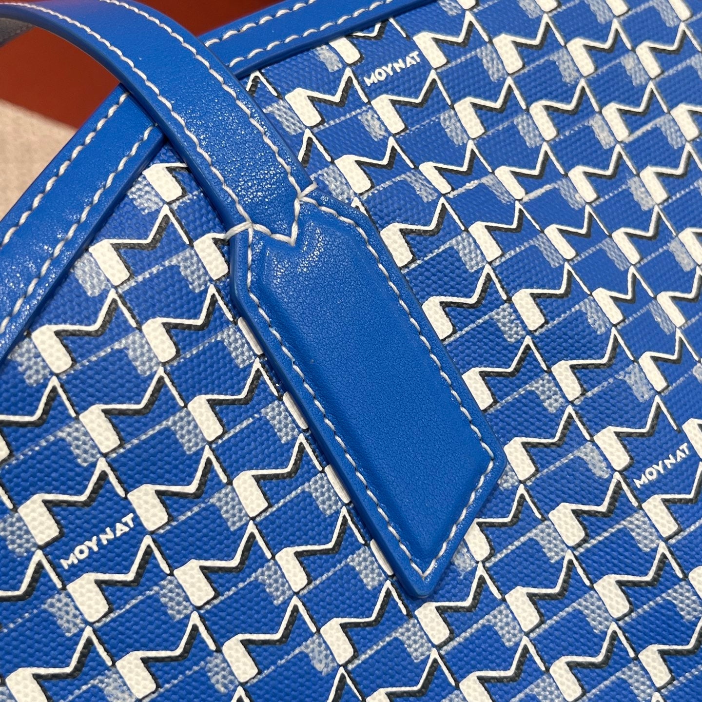 MOYNAT M CANVAS TOTE BLUE BAG GM