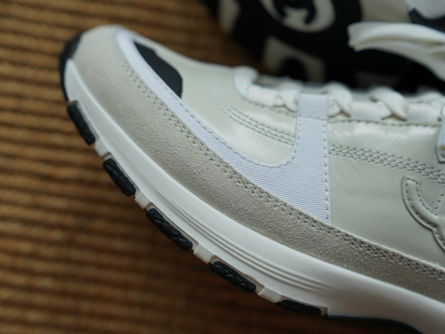 CHANEL CALFSKIN SUEDE WOMEN WHITE TRAINERS
