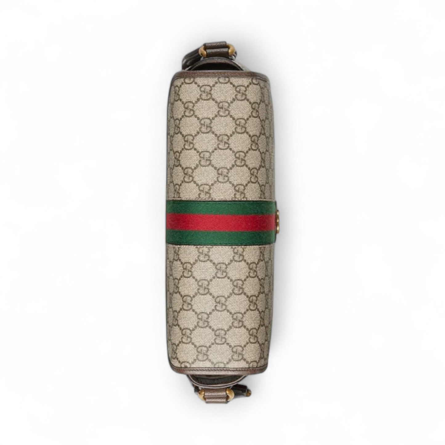 GUCCI OPHIDIA MEDIUM MESSENGER BEIGE BAG