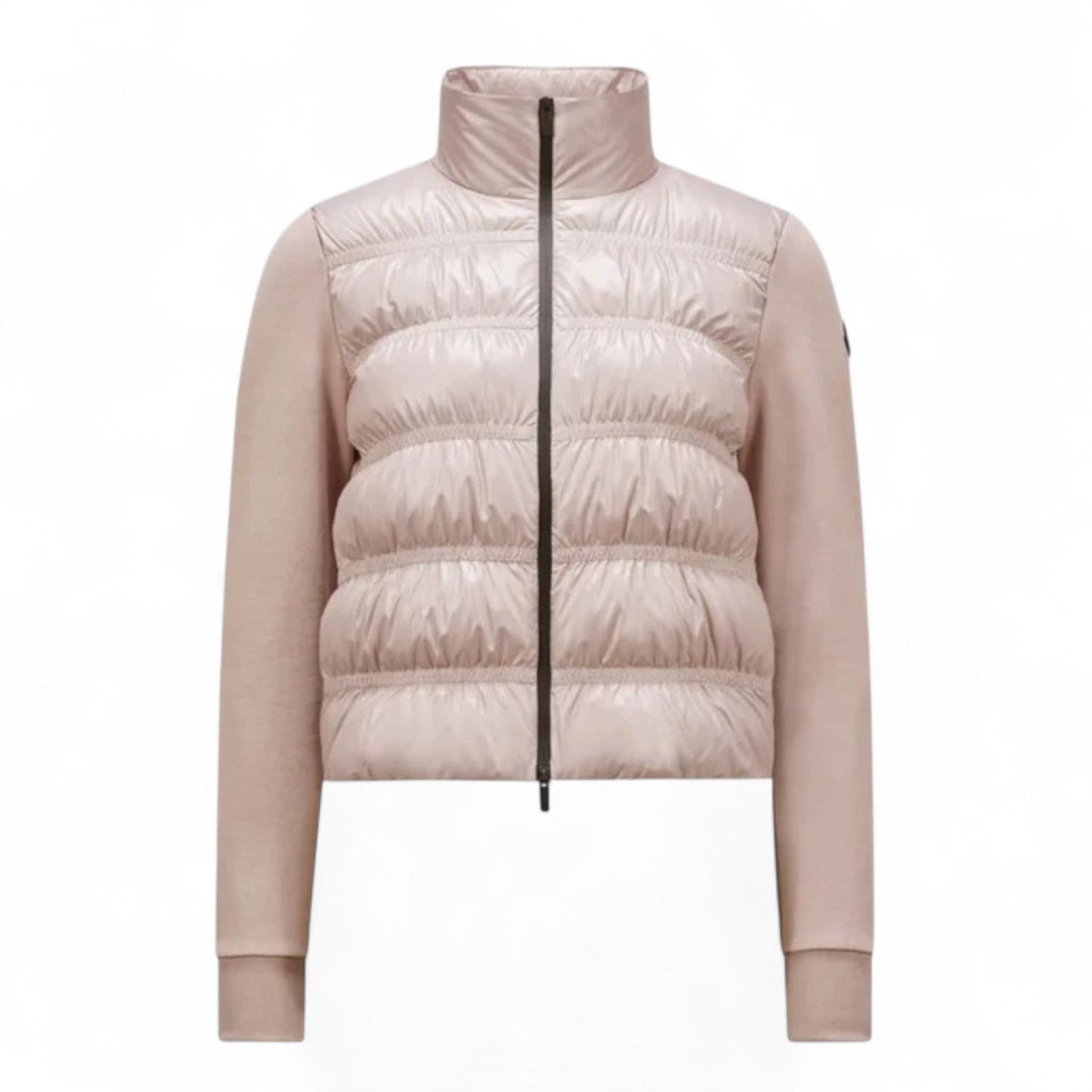 MONCLER PADDED ZIP-UP WOMEN PINK JACKET