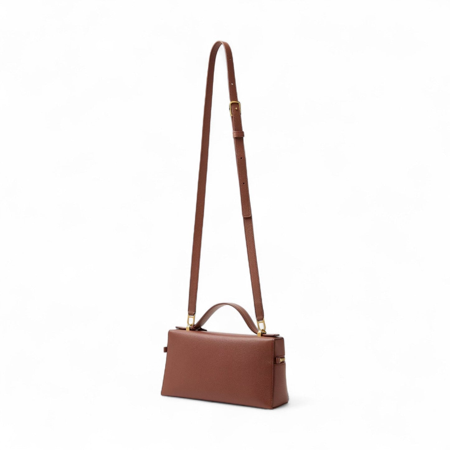 LORO PIANA EXTRA L23 BROWN CROSSBODY BAG