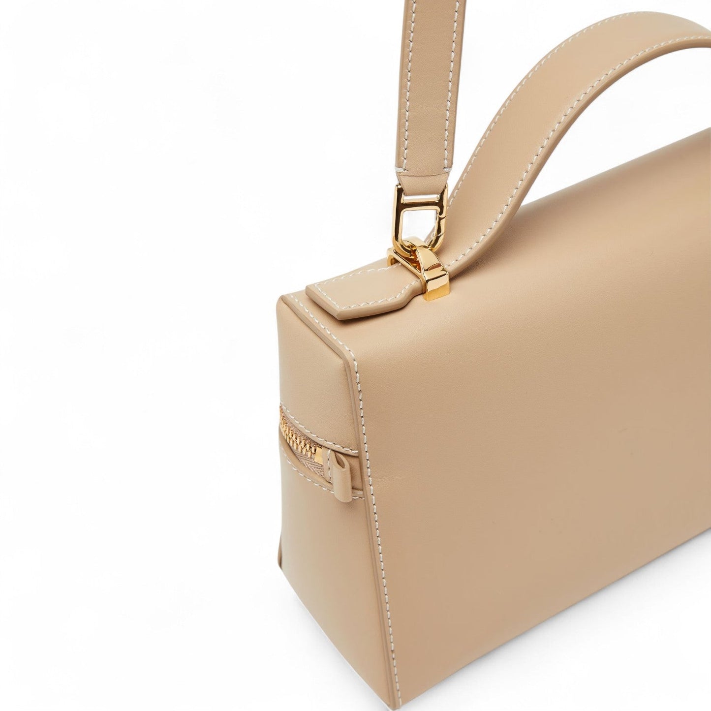 LORO PIANA EXTRA L23 GOLD CROSSBODY BAG