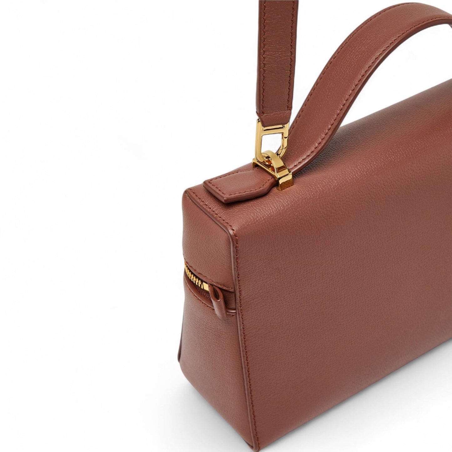 LORO PIANA EXTRA L23 BROWN CROSSBODY BAG