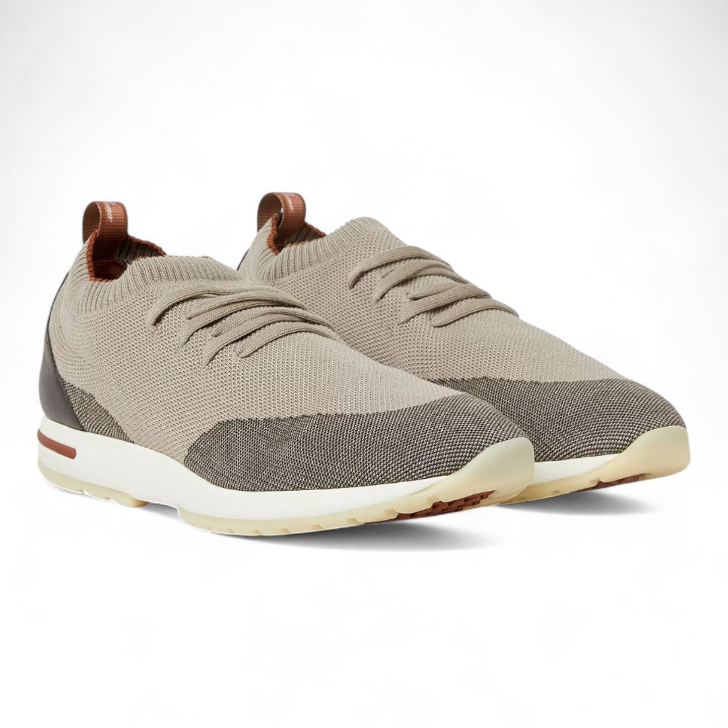 LORO PIANA 360 LP FLEXY WALK BROWN ARDESIA SNEAKERS