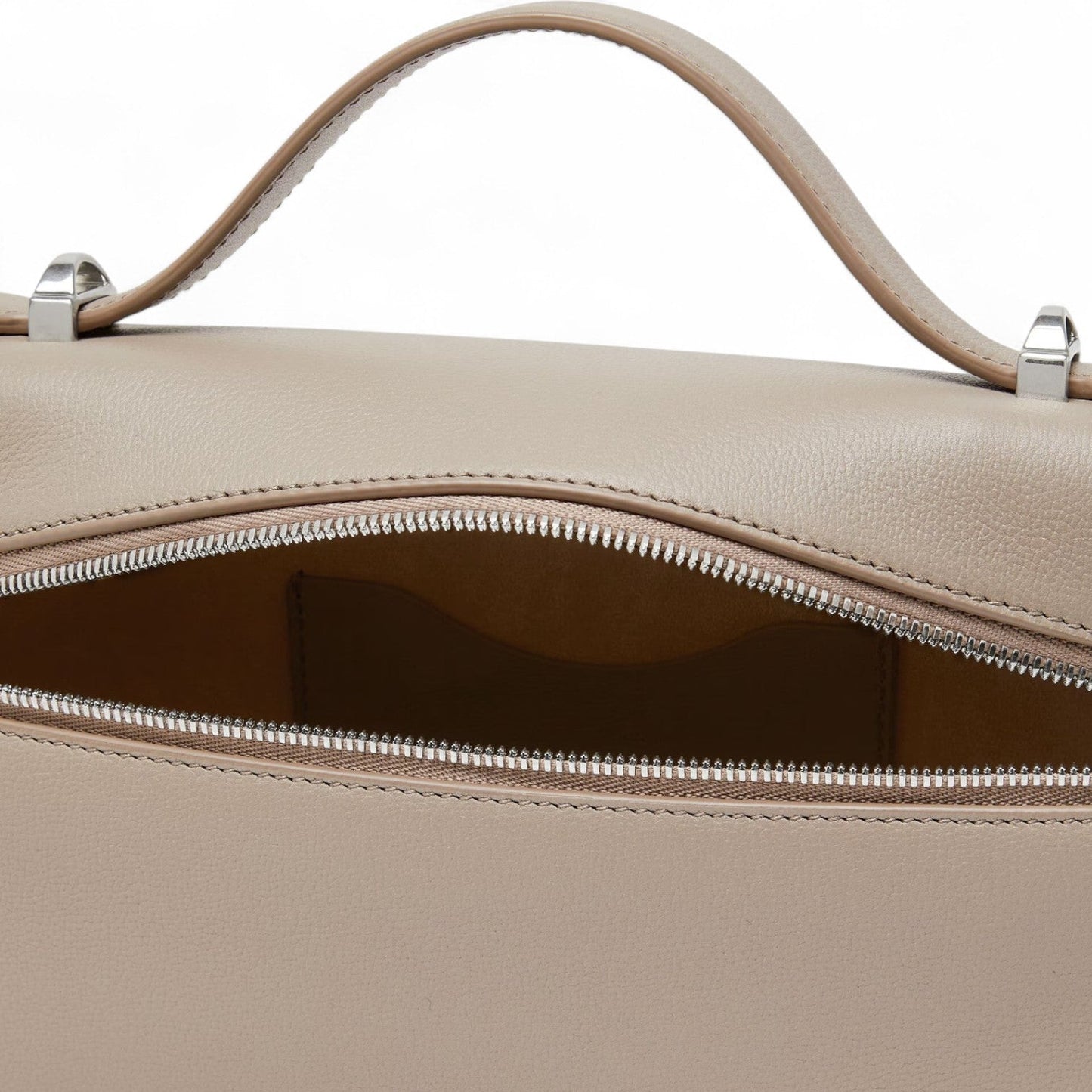 LORO PIANA EXTRA L23 BEIGE CROSSBODY BAG