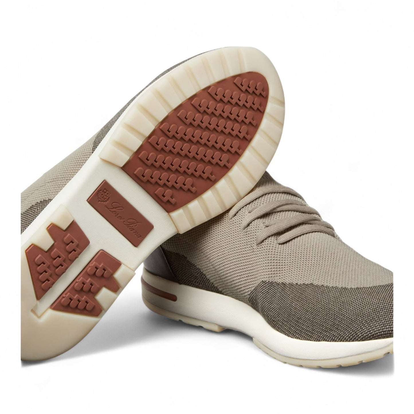 LORO PIANA 360 LP FLEXY WALK BROWN ARDESIA SNEAKERS