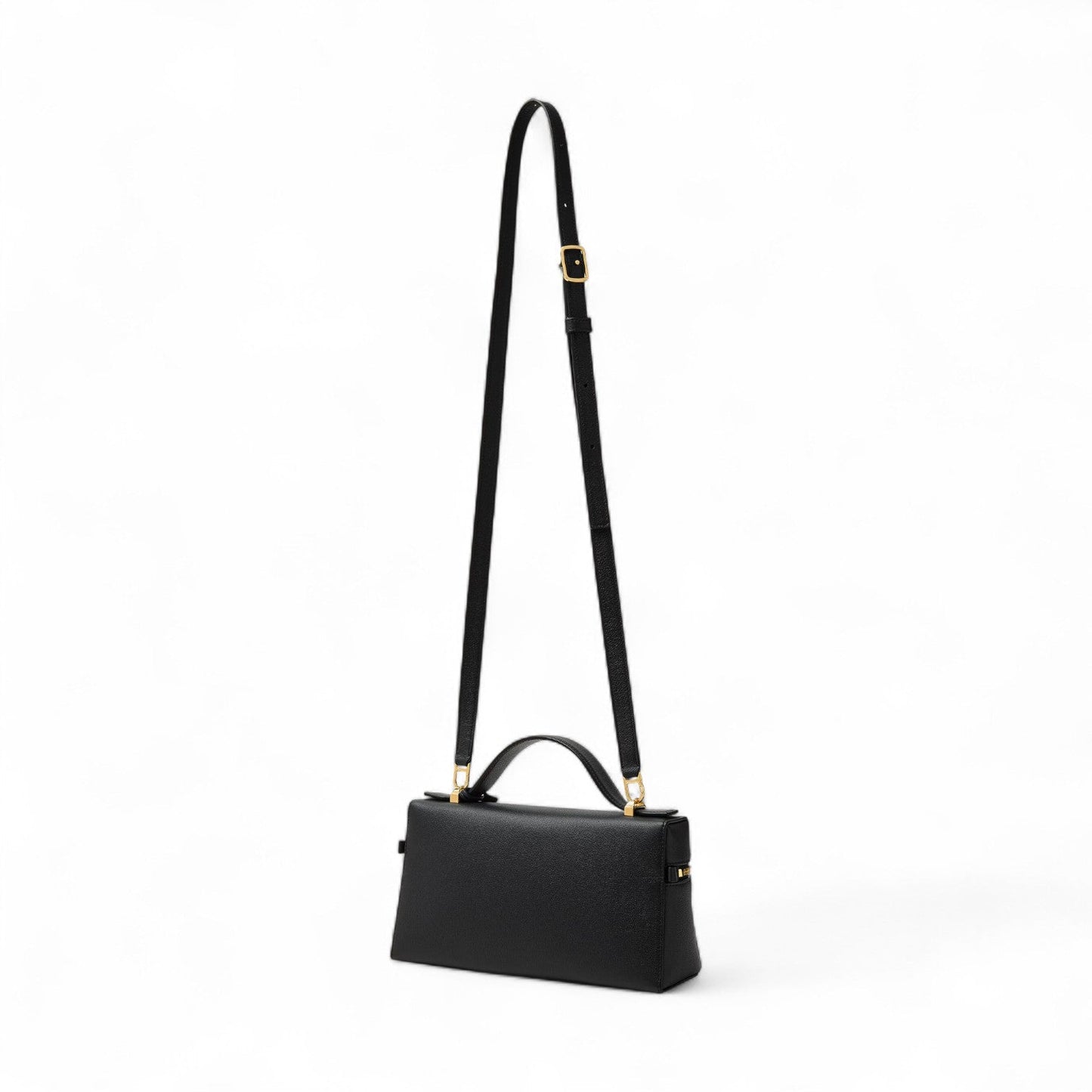 LORO PIANA EXTRA L23 BLACK CROSSBODY BAG