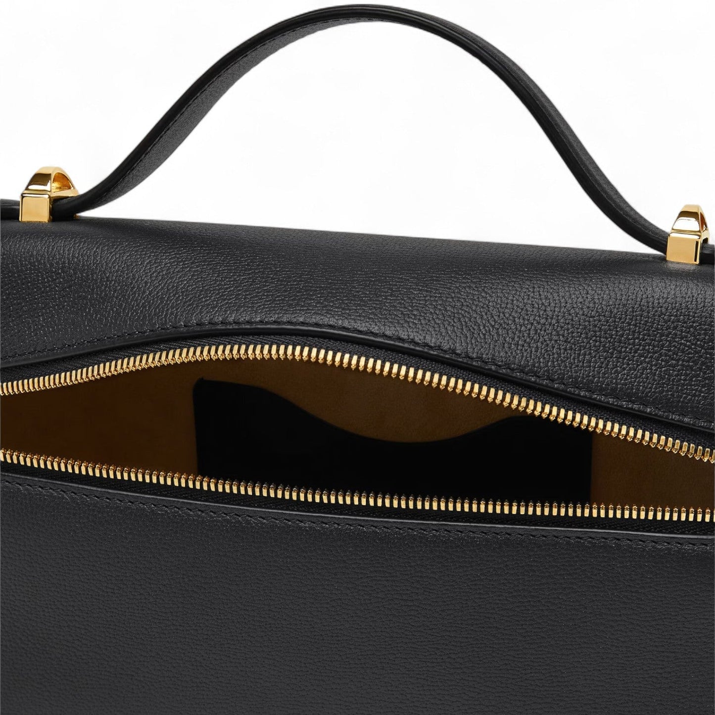 LORO PIANA EXTRA L23 BLACK CROSSBODY BAG