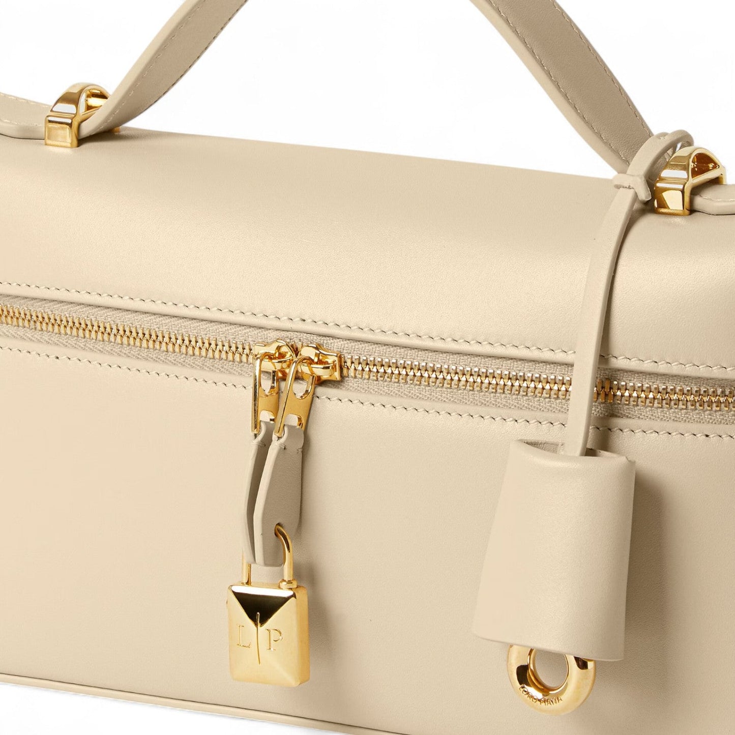 LORO PIANA EXTRA L23 OFF WHITE CROSSBODY BAG