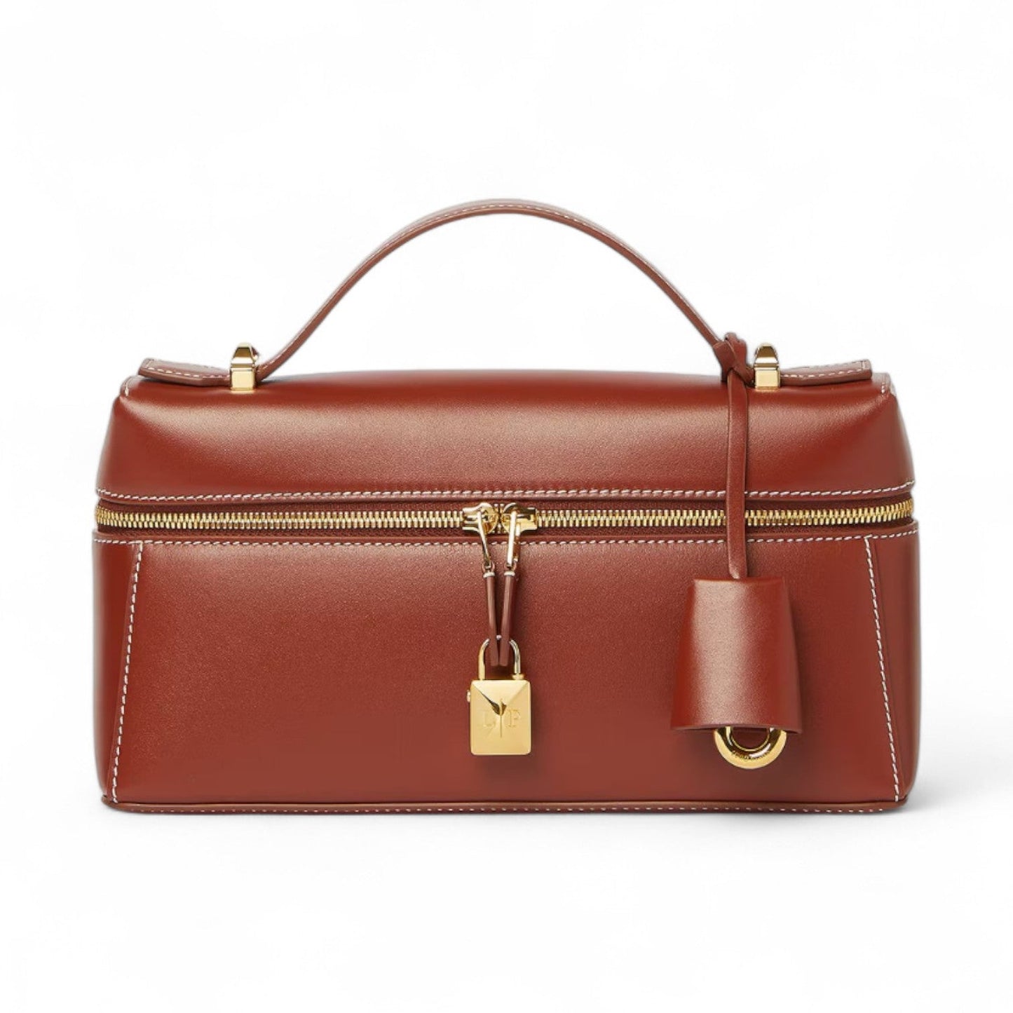 LORO PIANA EXTRA L23 BROWN CROSSBODY BAG