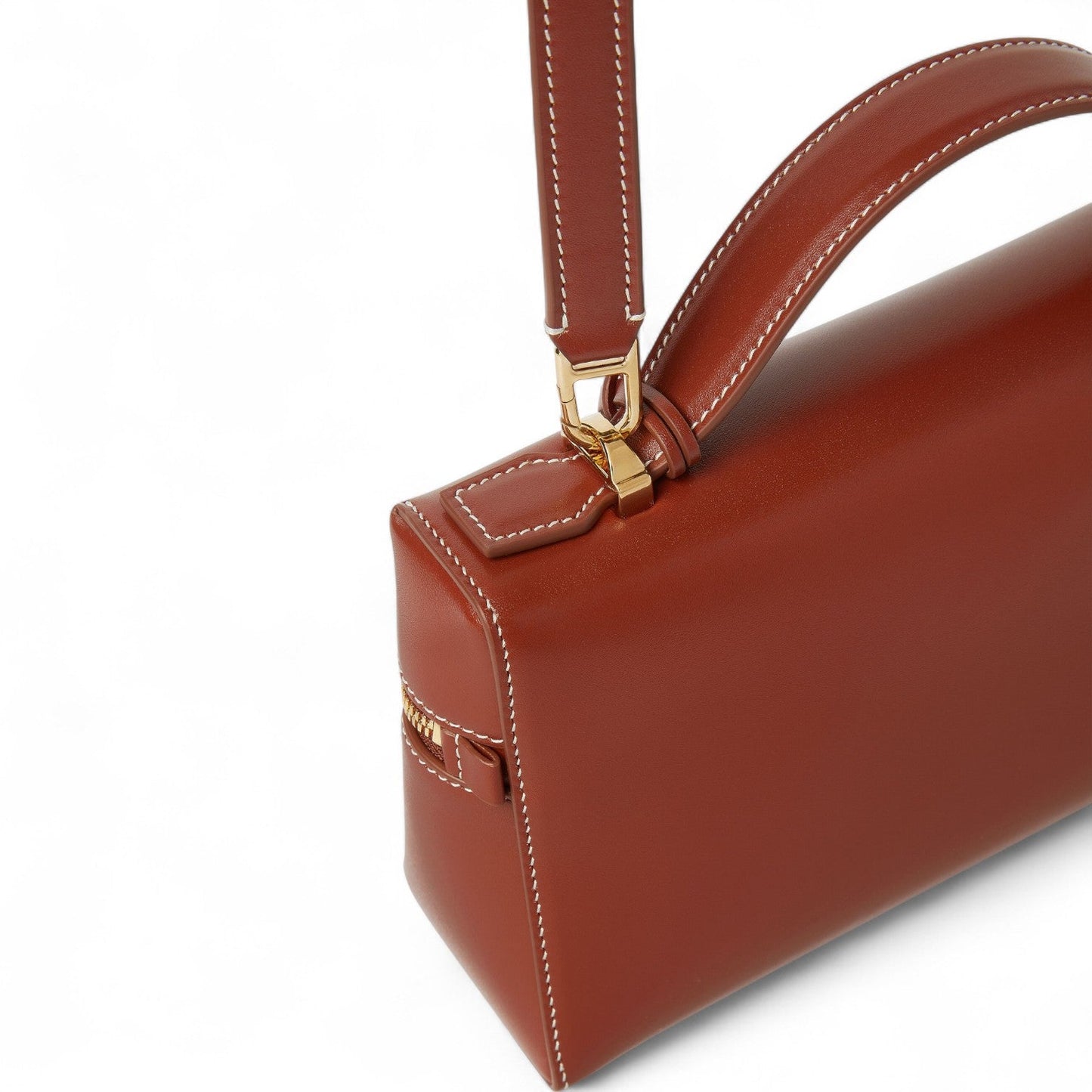 LORO PIANA EXTRA L23 BROWN CROSSBODY BAG