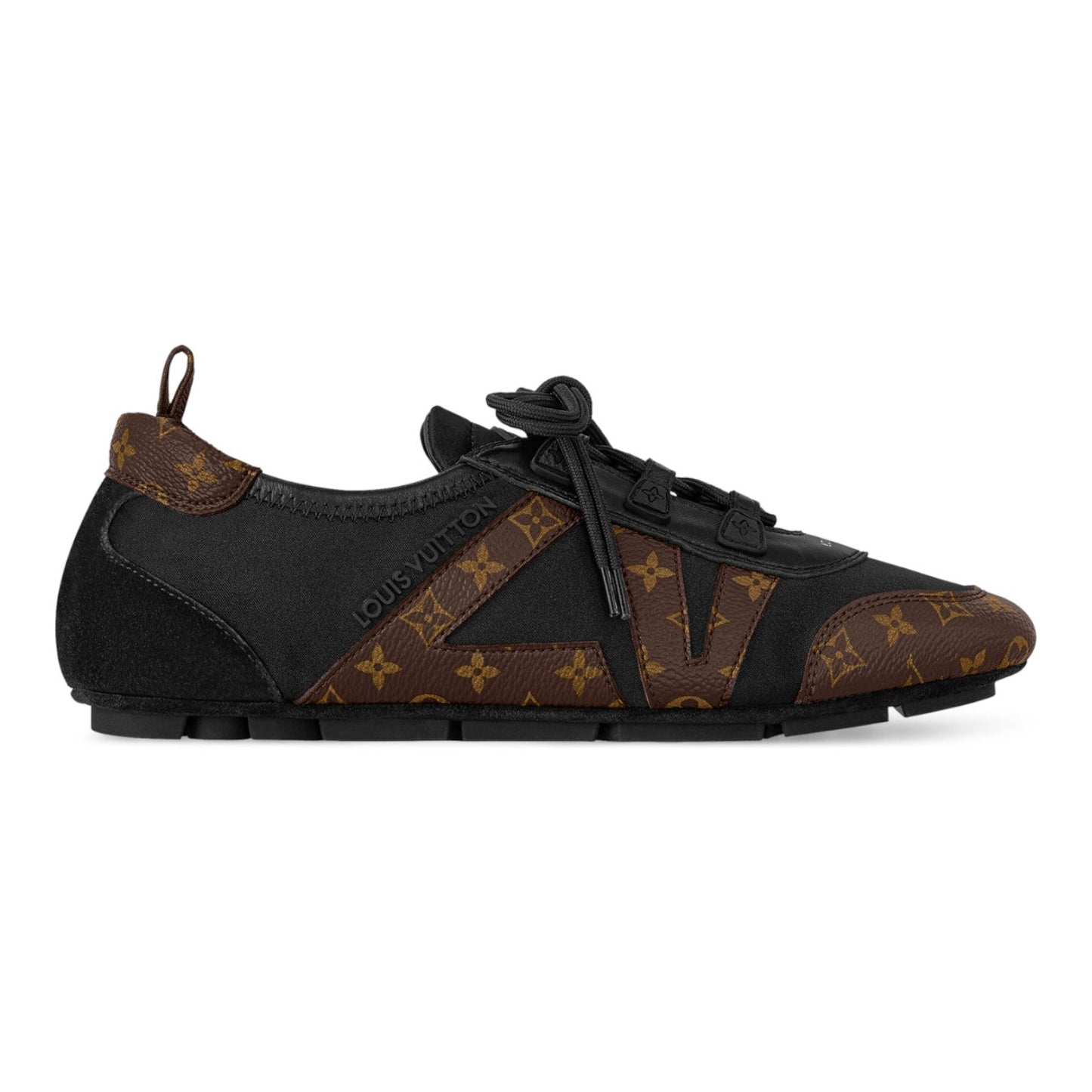 LOUIS VUITTON LV SNEAKERINA BLACK SNEAKERS