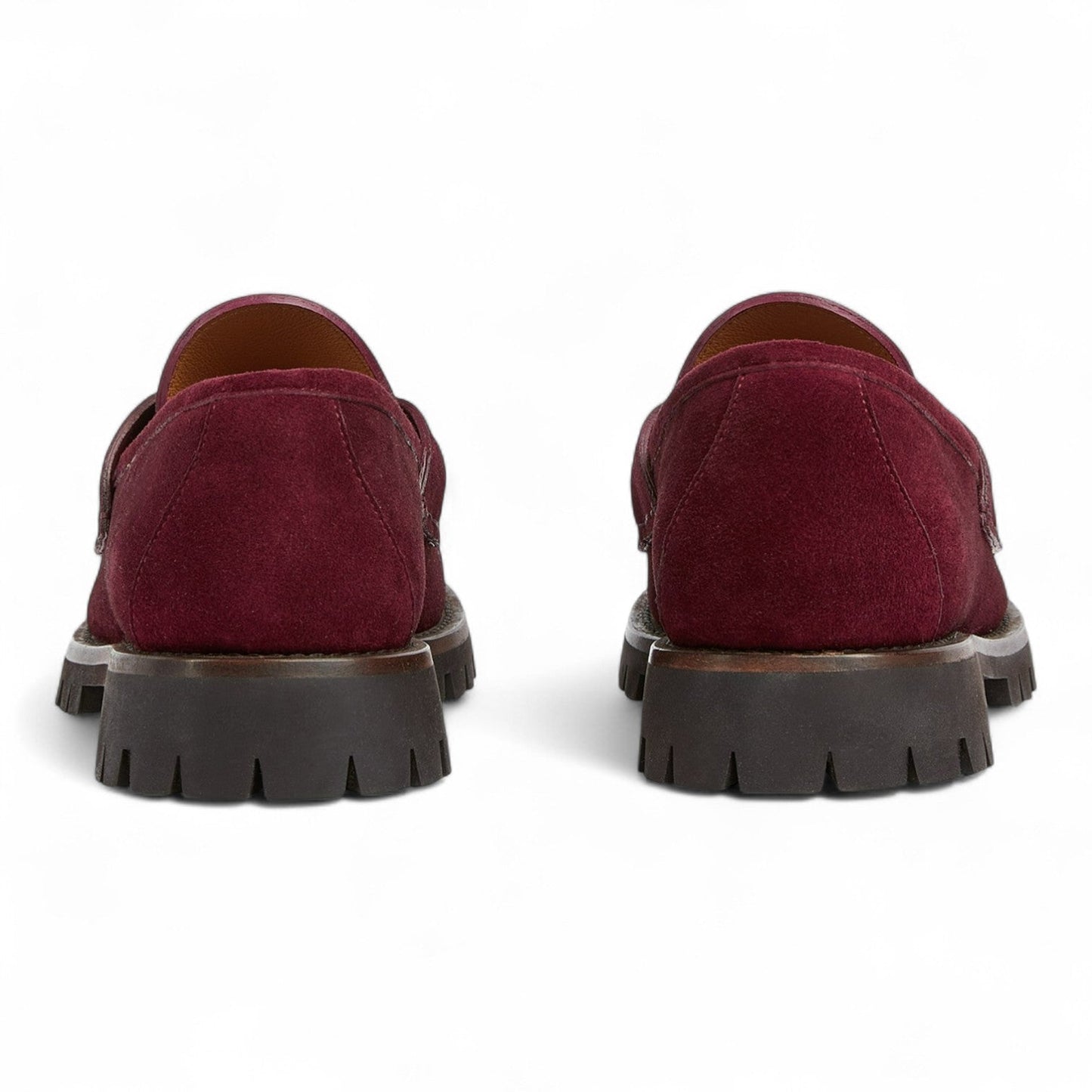 GUCCI WOMEN'S RED LOAFER WITH HORSEBIT
