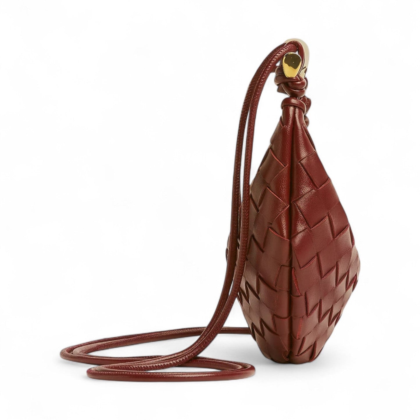 BOTTEGA VENETA BABY SARDINE BROWN BAG