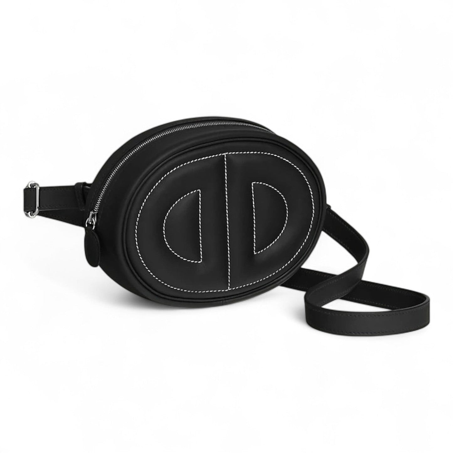 HERMES IN THE LOOP BELT BLACK BAG