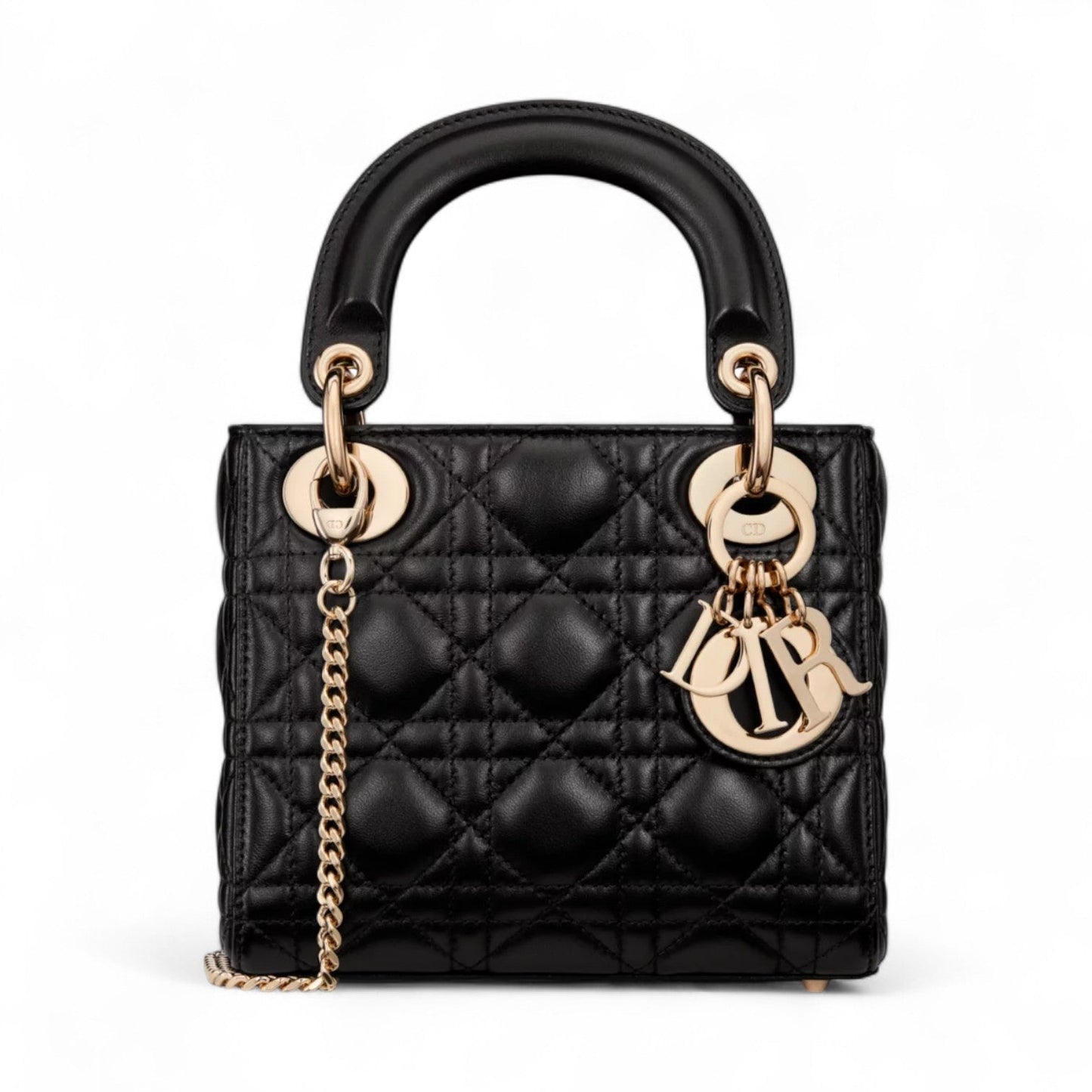 DIOR MINI LADY BLACK BAG