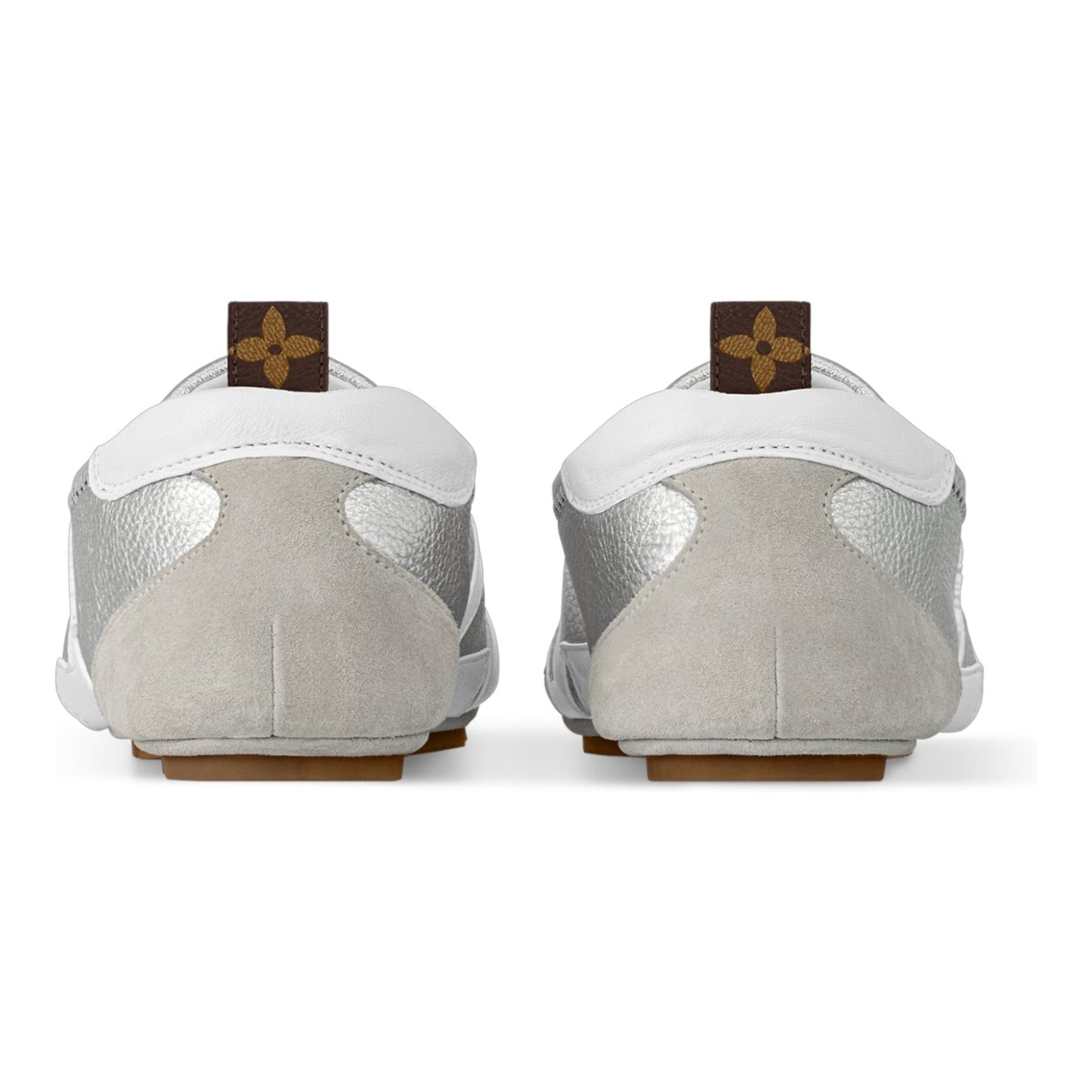 LOUIS VUITTON LV SNEAKERINA SILVER SNEAKERS