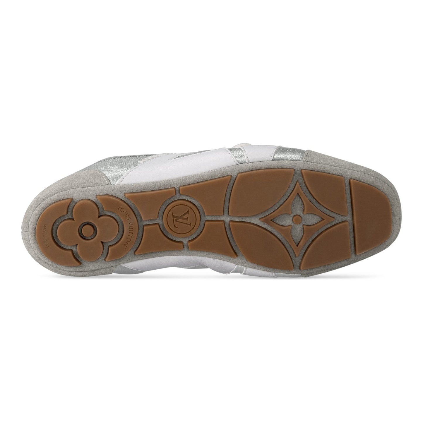 LOUIS VUITTON LV SNEAKERINA SILVER SNEAKERS