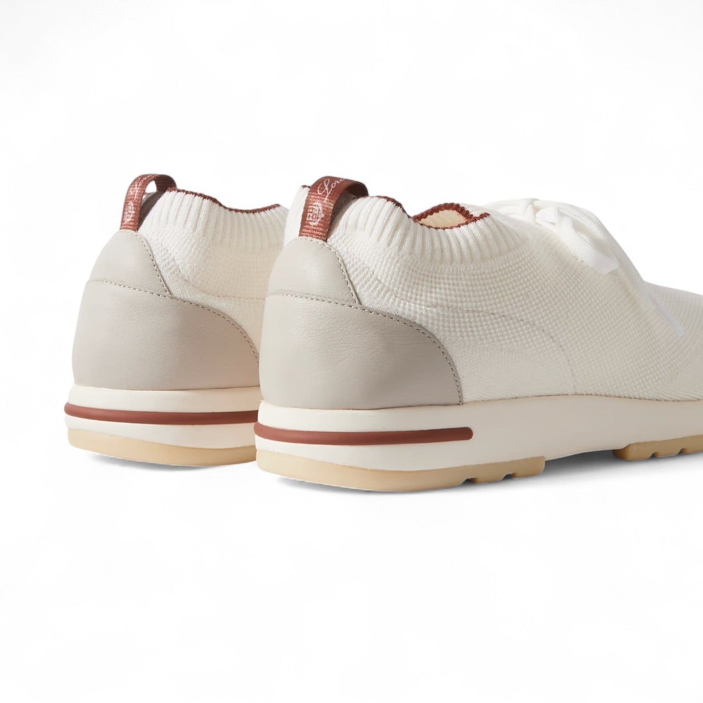LORO PIANA 360 LP FLEXY WALK MEN WHITE SNEAKER