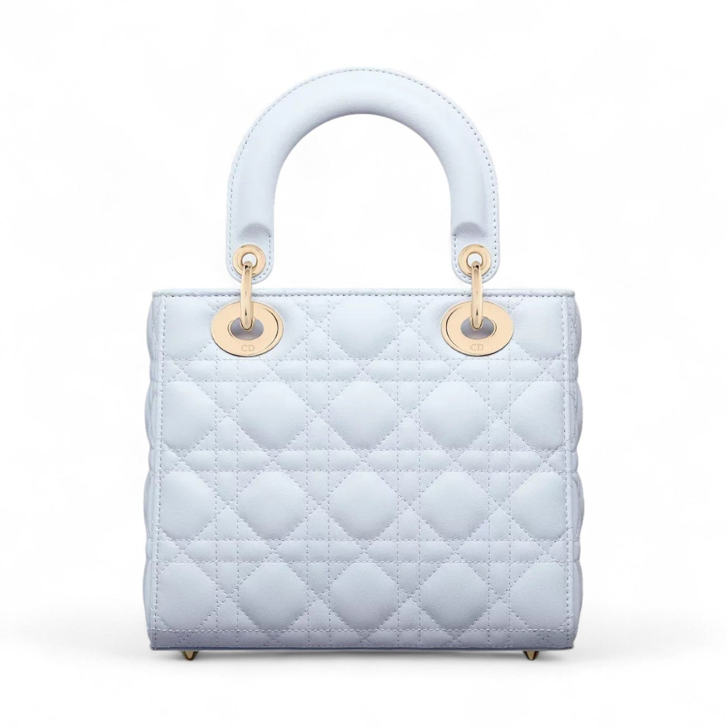 DIOR SMALL LADY LIGHT BLUE BAG