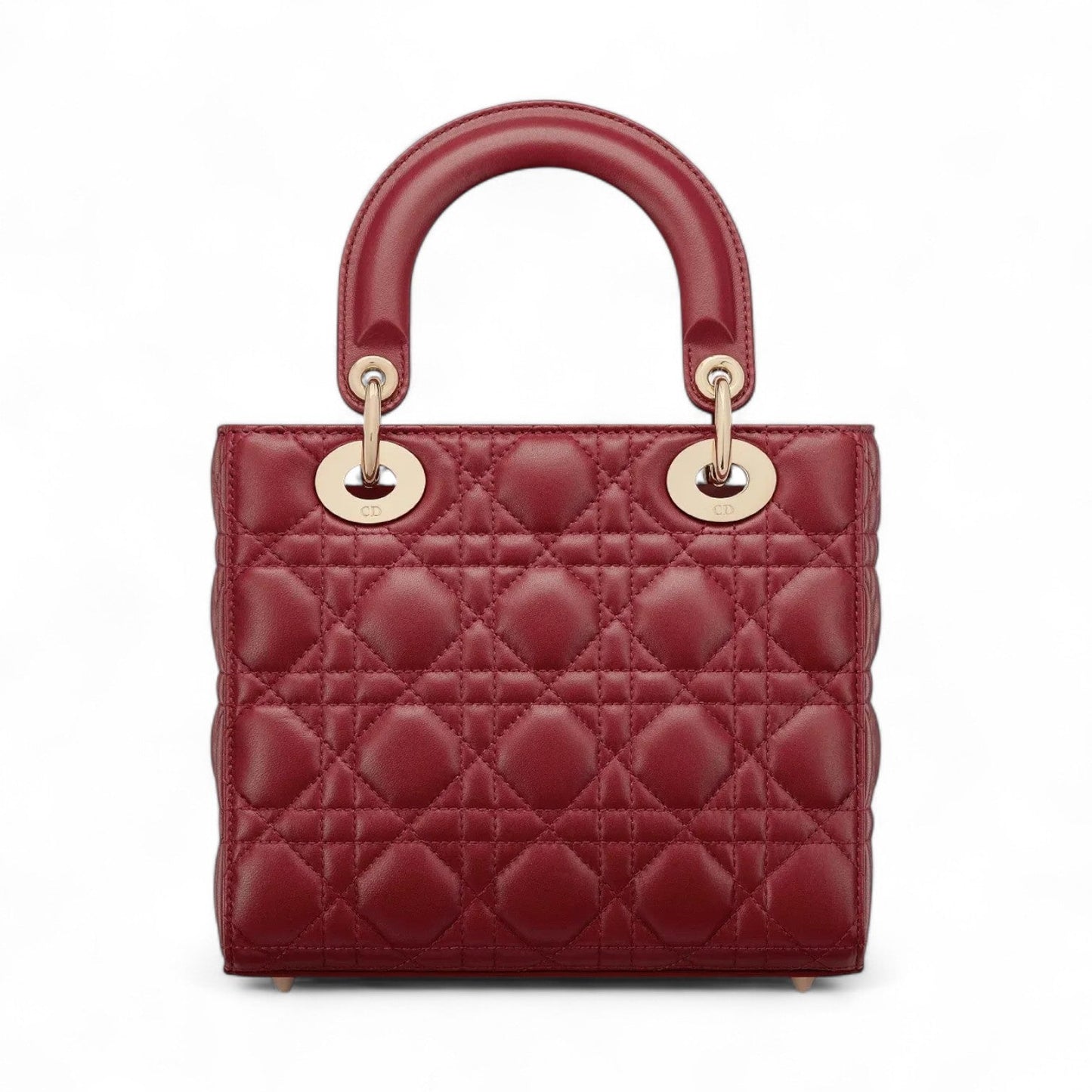DIOR SMALL LADY RED BAG