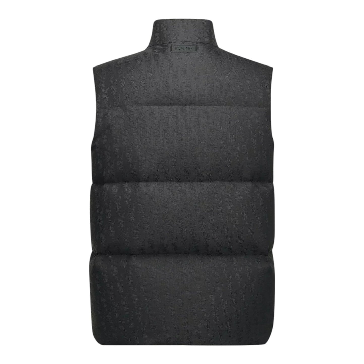 DIOR OBLIQUE LIGHTWEIGHT PUFFER BLACK VEST