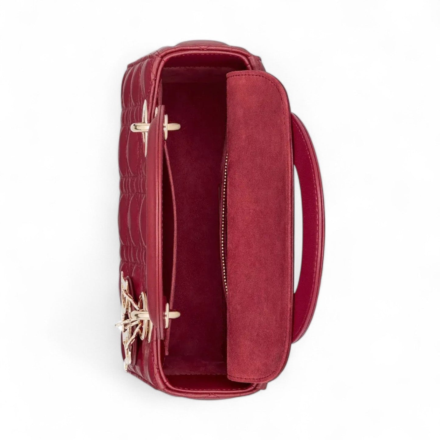 DIOR SMALL LADY RED BAG