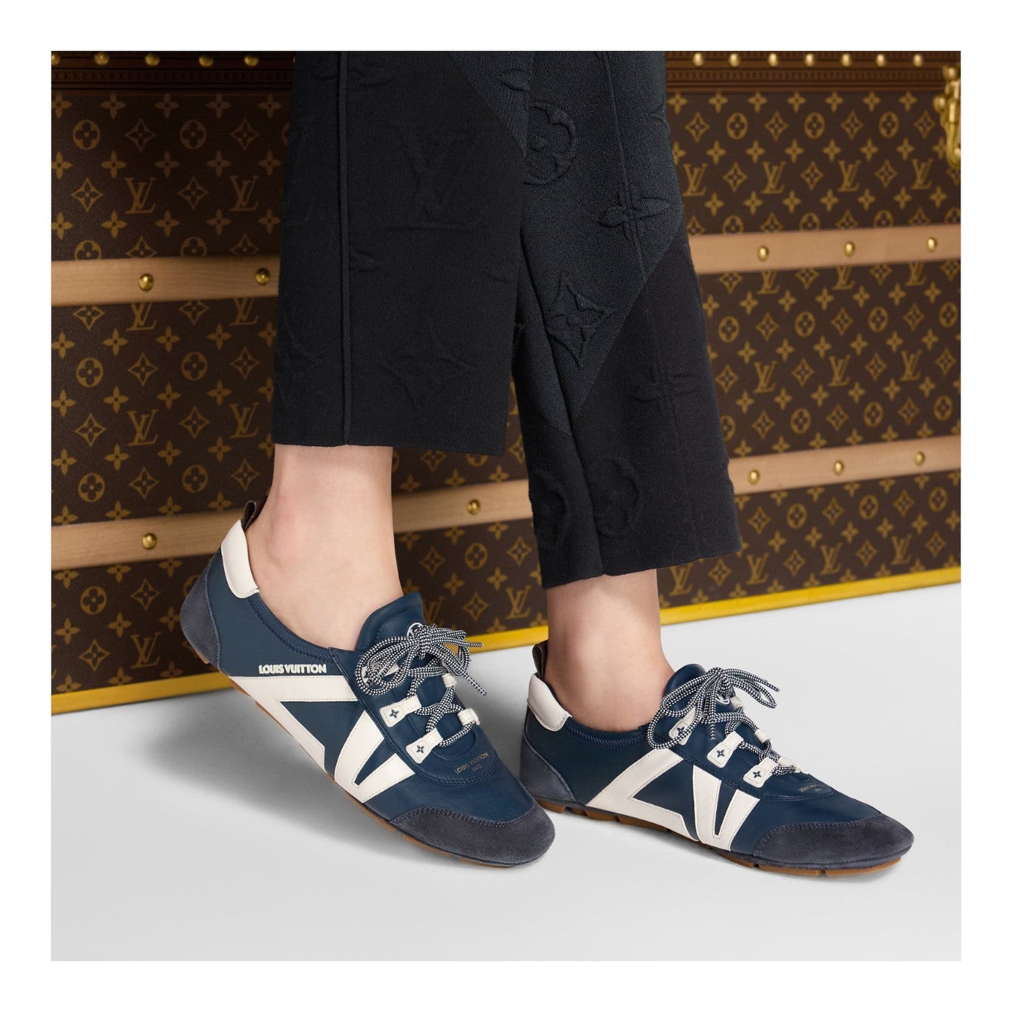 LOUIS VUITTON LV SNEAKERINA DARK BLUE SNEAKERS